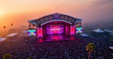 coachella s iconic stage designs