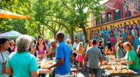 community support through festivals