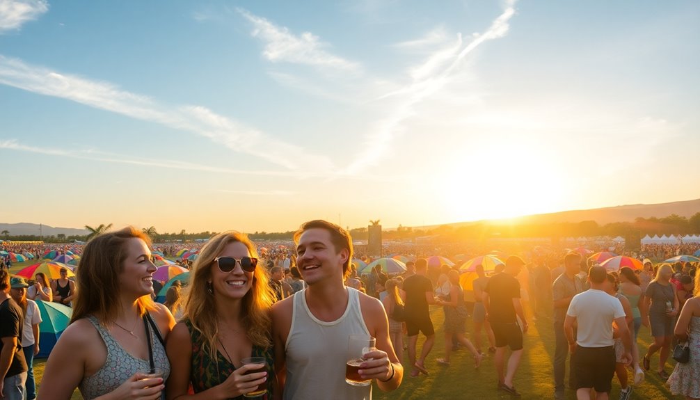 diverse festivals gaining popularity