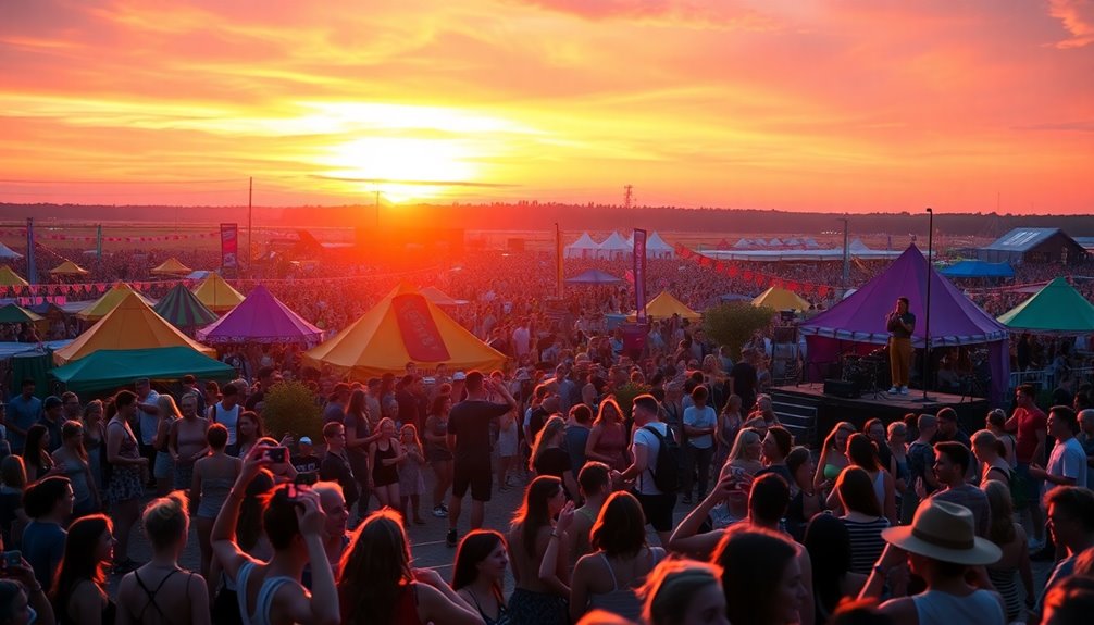 emerging artists festival support