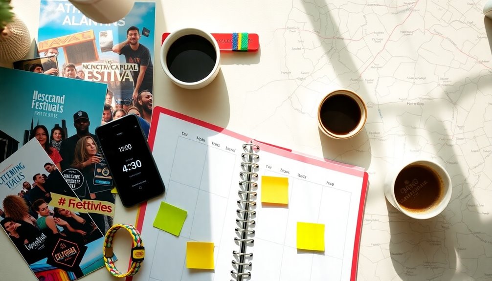 festival weekend planning tips