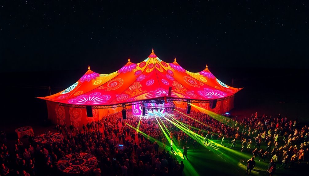 sahara tent s historical transformation