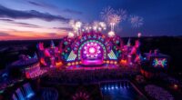 stunning tomorrowland stage designs