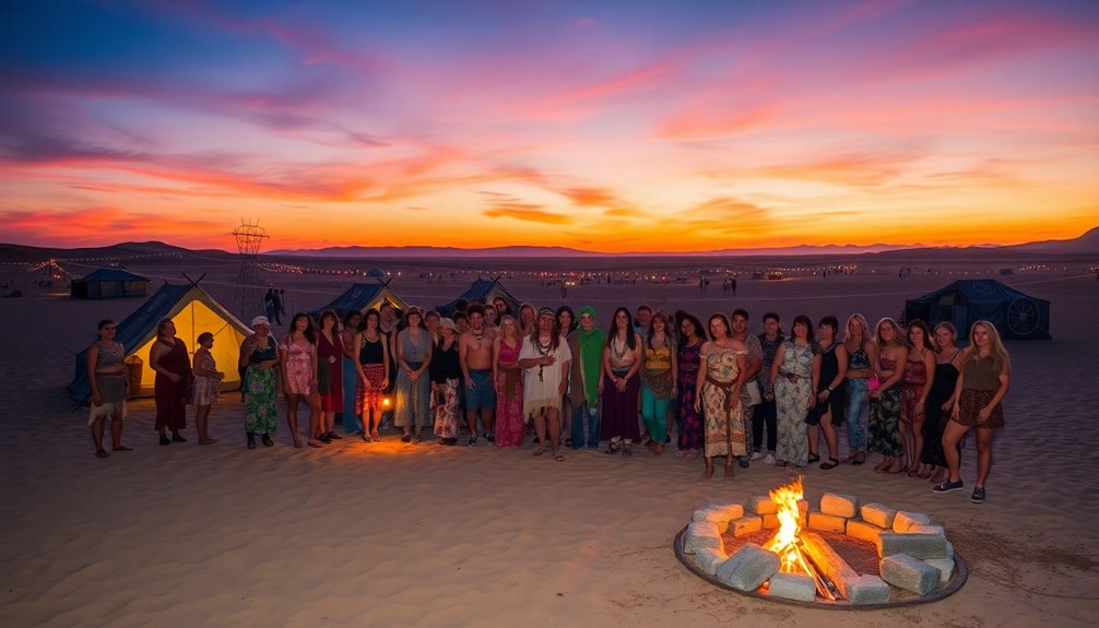 unforgettable burning sands festival preparation