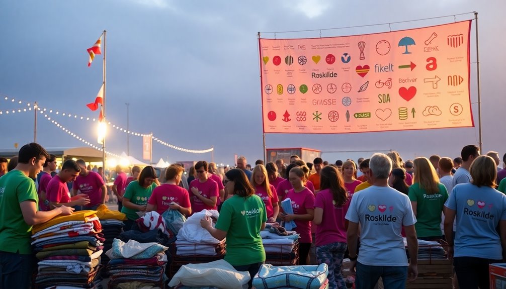 volunteer efforts for charity