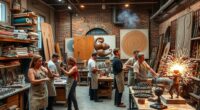 art installation workshop insights