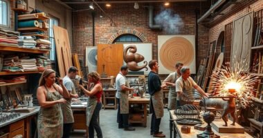 art installation workshop insights