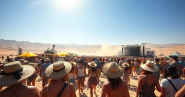 beat desert heat crowds