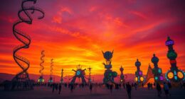 burning man art installations