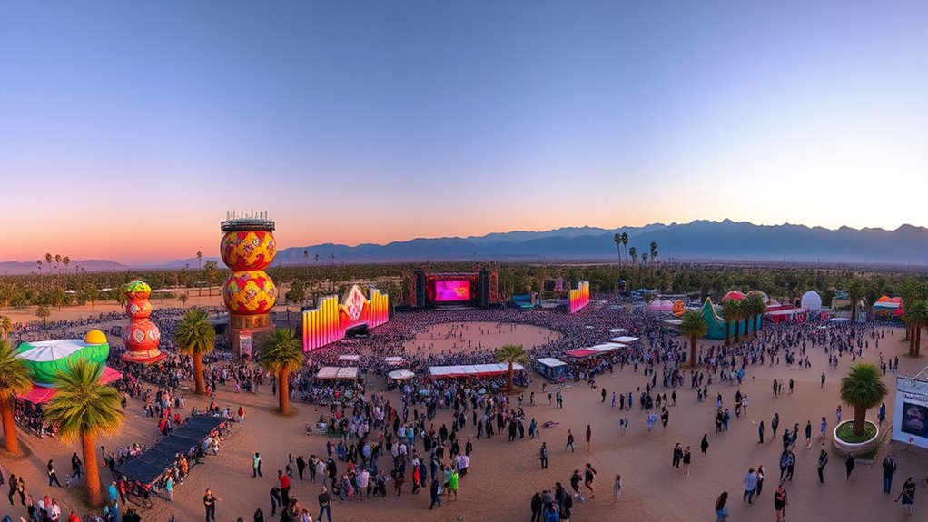 diverse iconic immersive festival