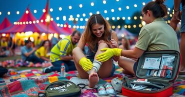 festival emergency first aid