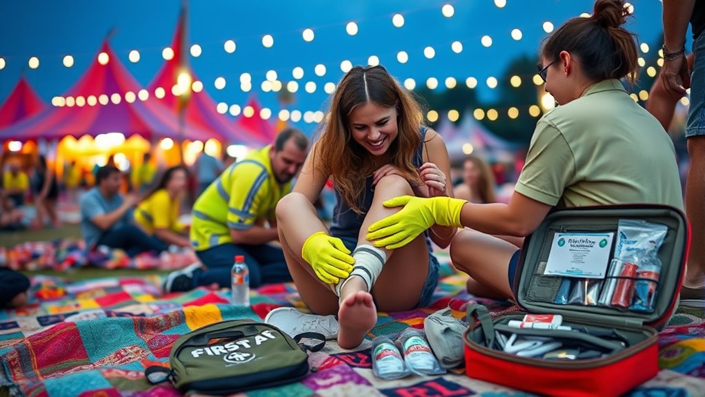 festival emergency first aid
