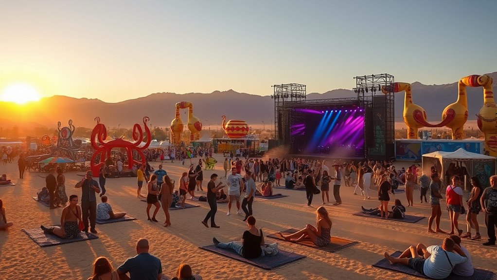 festival fashion and immersive art
