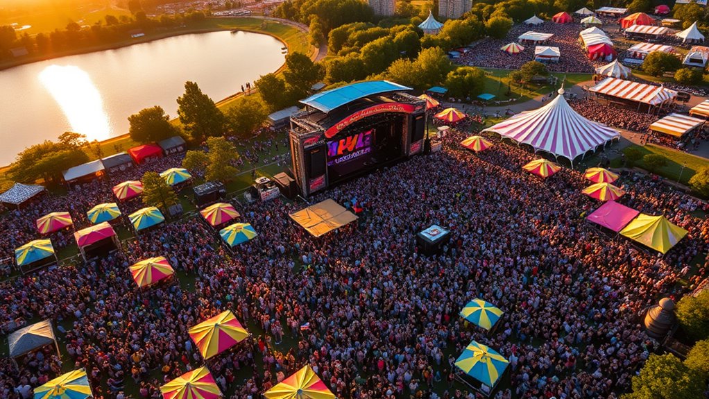festival location influences lineup