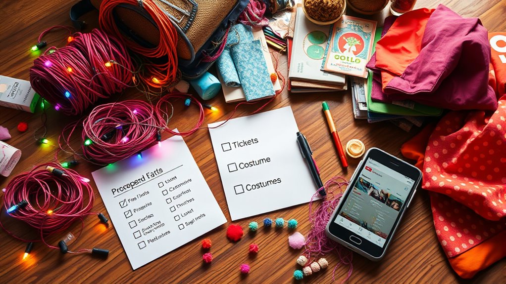 final festival preparation checklist