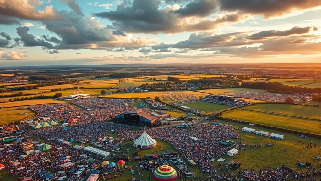 glastonbury festival s historic evolution