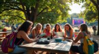group festival trip planning