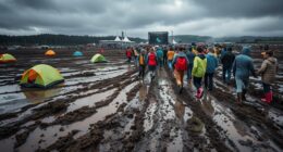 rain mud weather survival