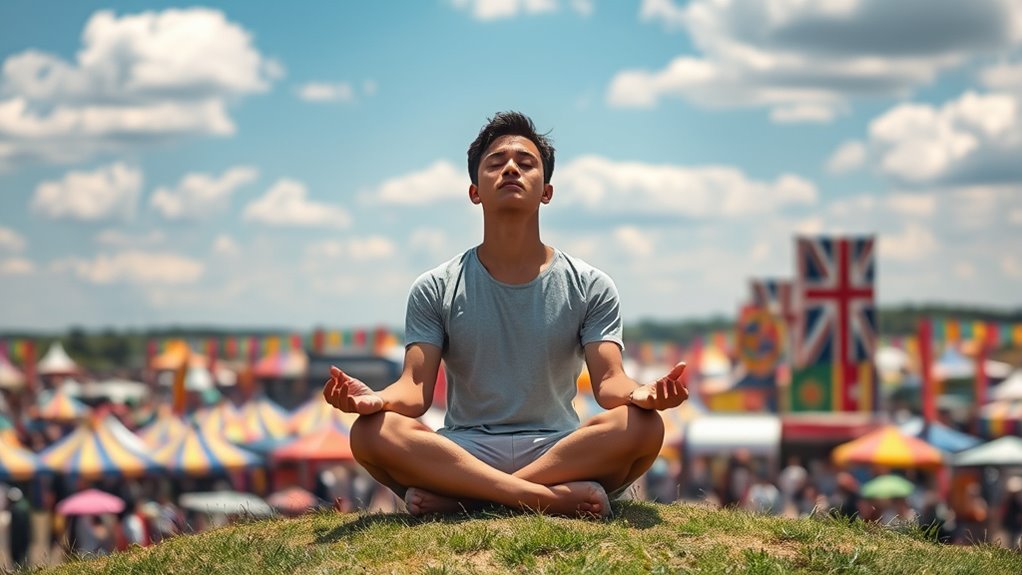 stay calm during festivals