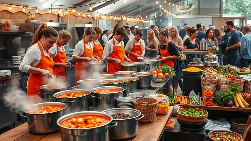 sustainable innovative festival cuisine