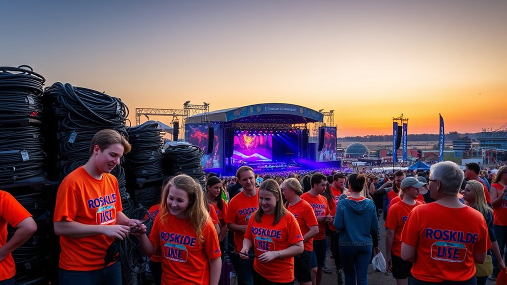 volunteer driven roskilde festival