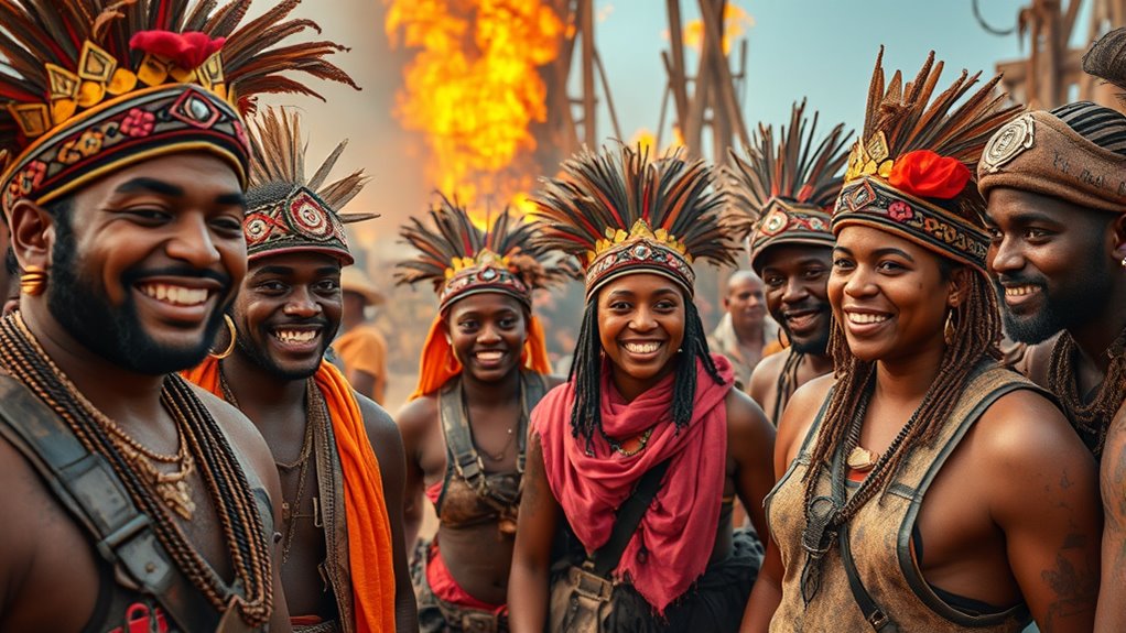volunteers ensure seamless festival operations