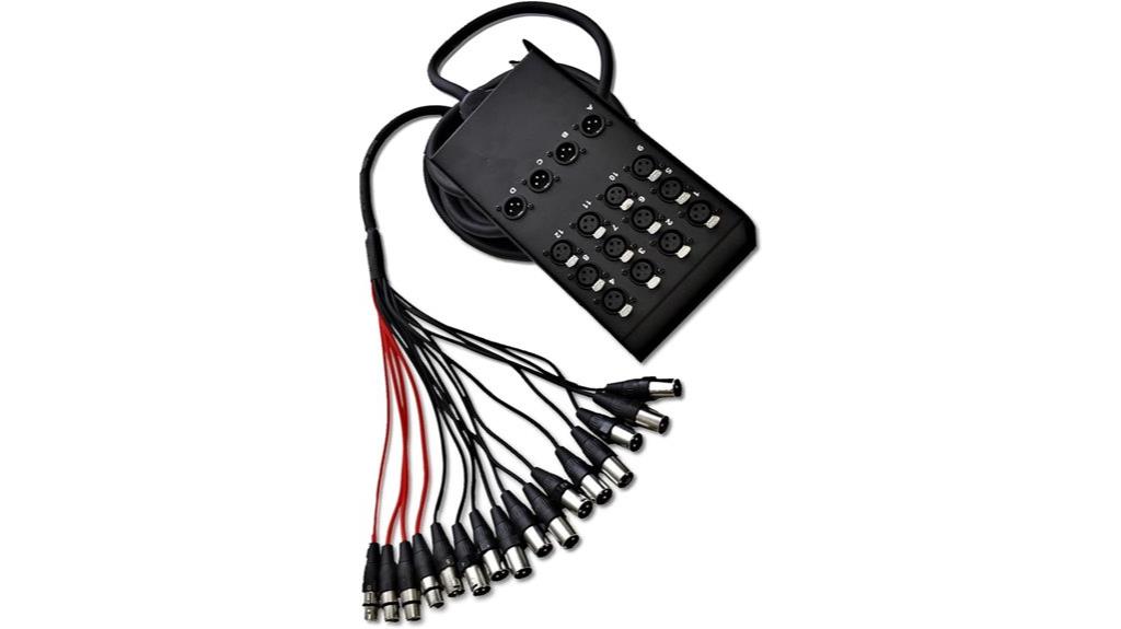 12 channel xlr snake cable