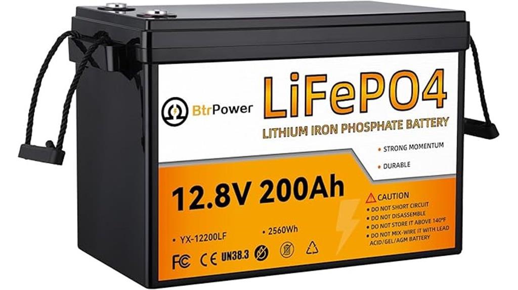 12 volt 200ah lithium battery