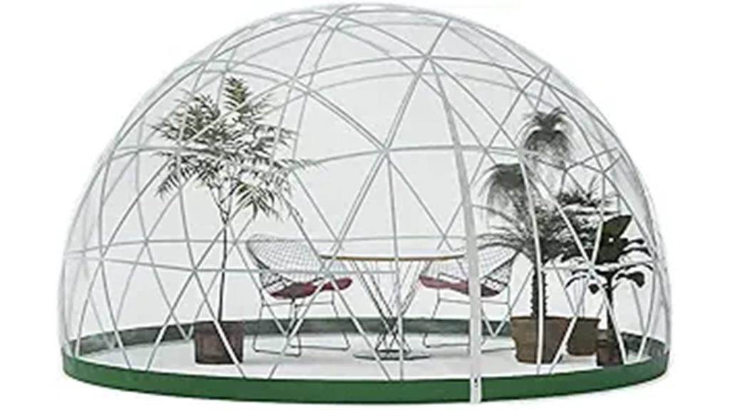 12ft pvc bubble tent