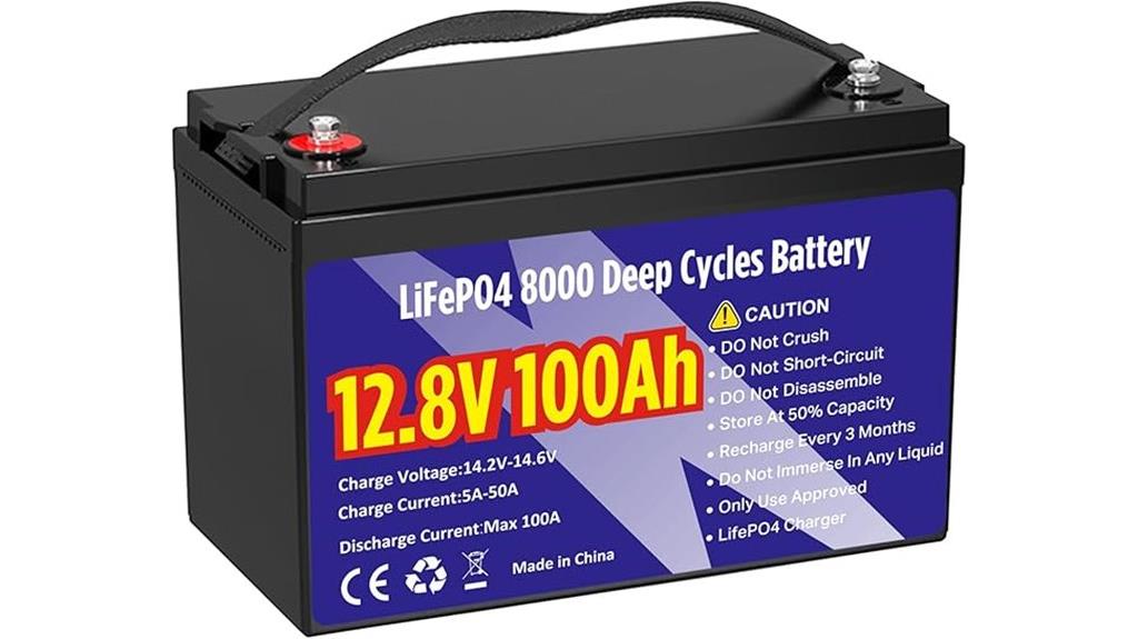 12v 100ah lifepo4 battery