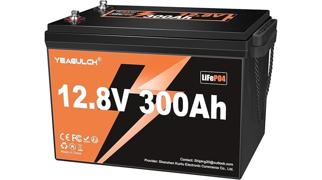 12v 300ah lithium battery