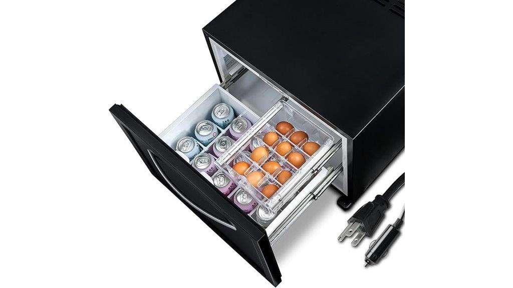 12v camping drawer refrigerator
