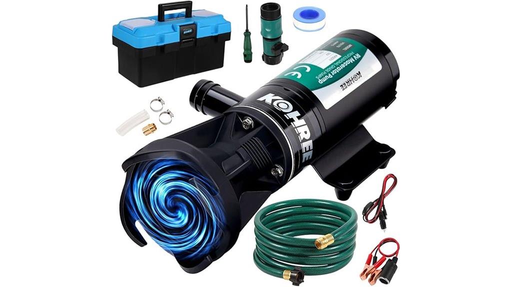 12v rv macerator pump