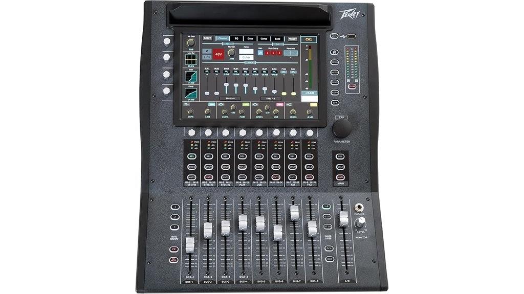 28 channel digital mixer