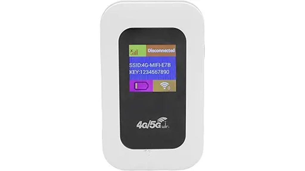 4g unlocked wifi router