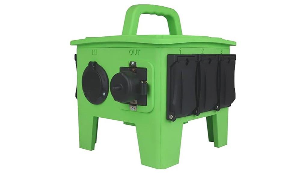 50 amp power distribution