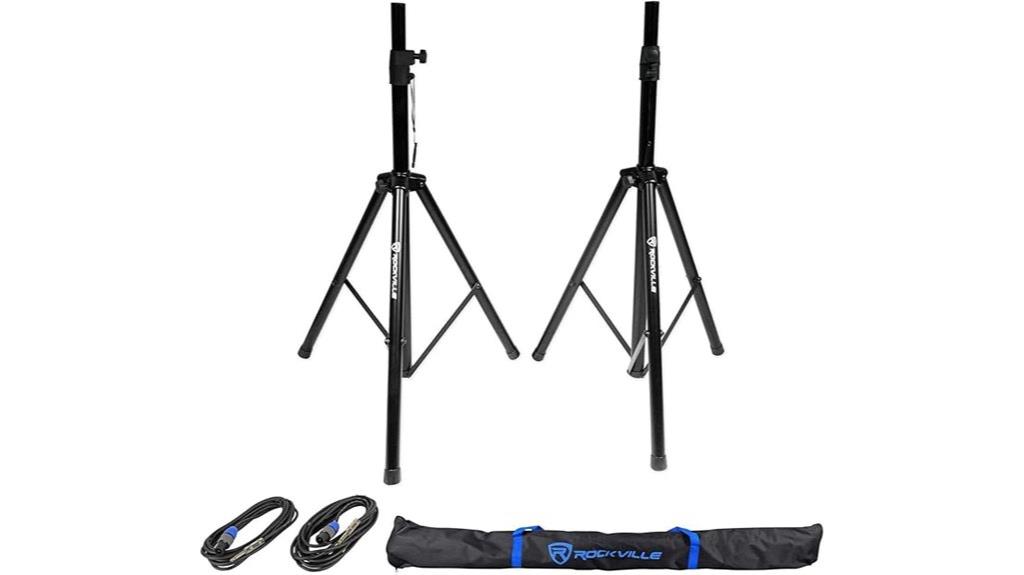 adjustable speaker tripod stands