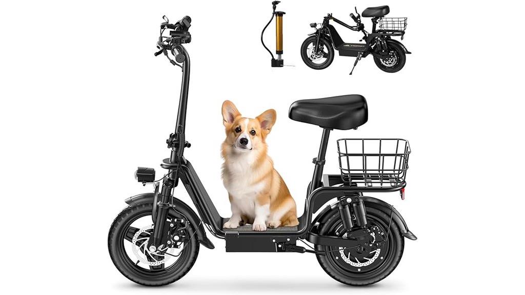 adult electric scooter with seat