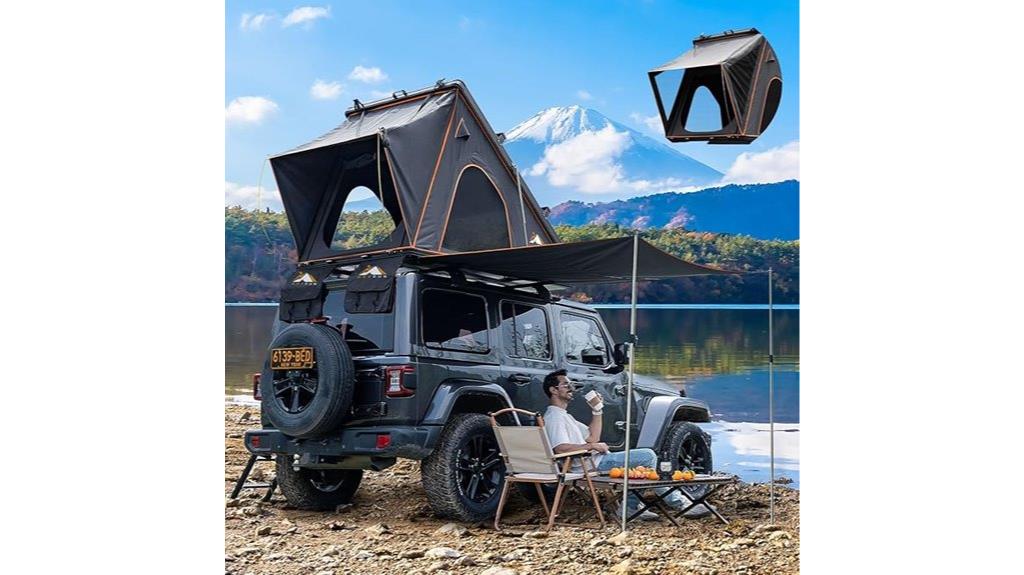 all season roof tent features