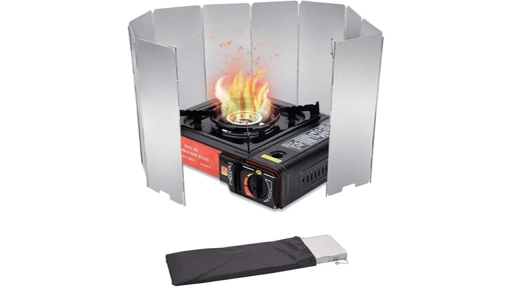 aluminum camping stove screen