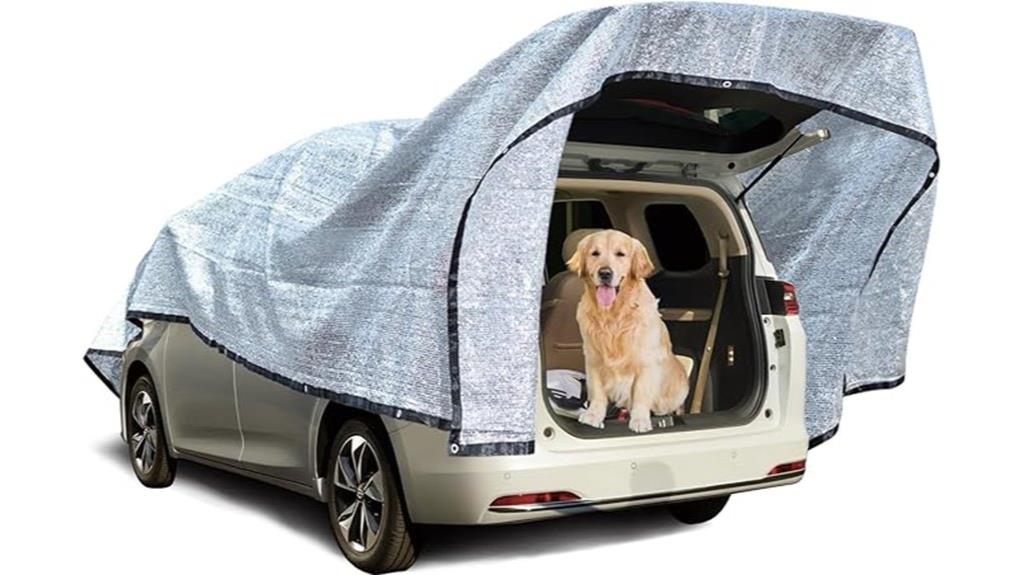 aluminum car shade cloth