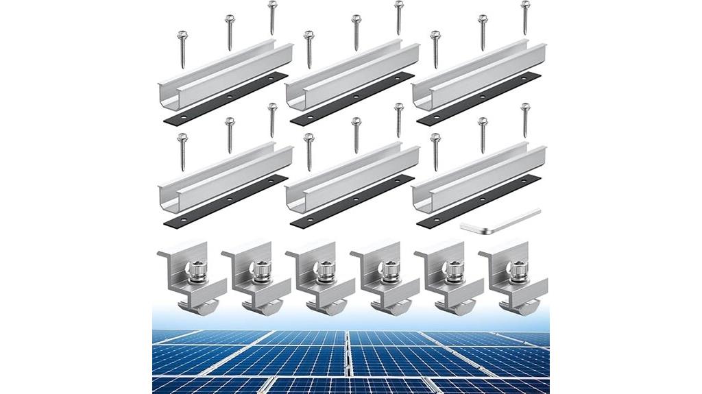 aluminum solar panel mounts