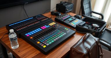 artist travel and tech details