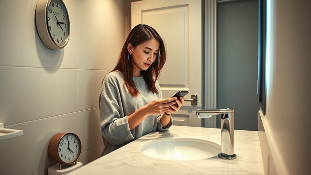 bathroom wait time tips