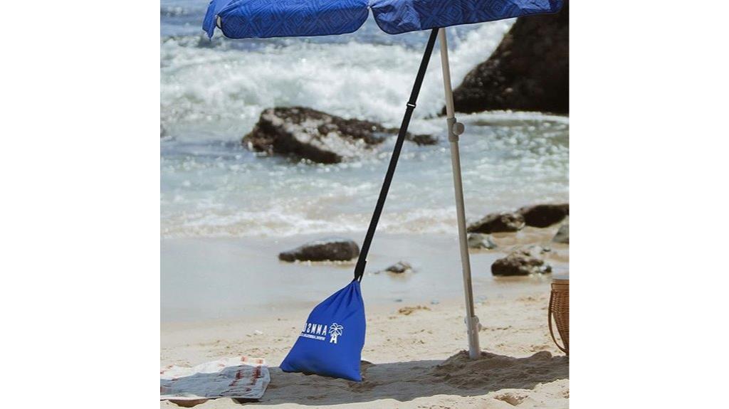 beach umbrella sand bag