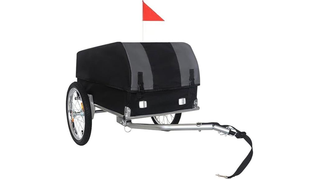 bike cargo and bicycle trailer