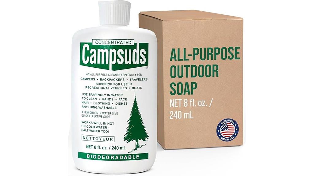 biodegradable camping soap