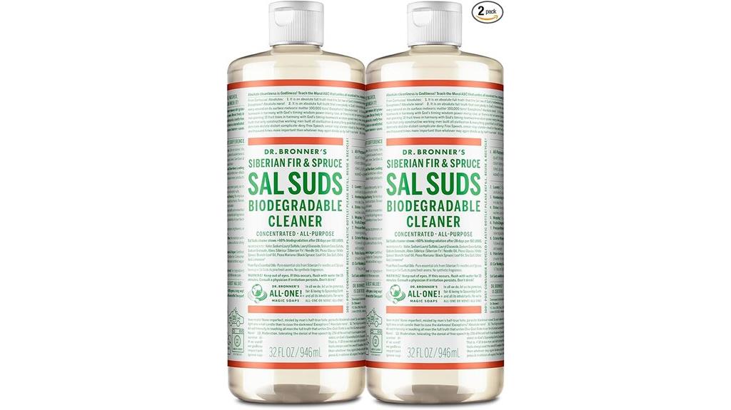 biodegradable cleaning two pack