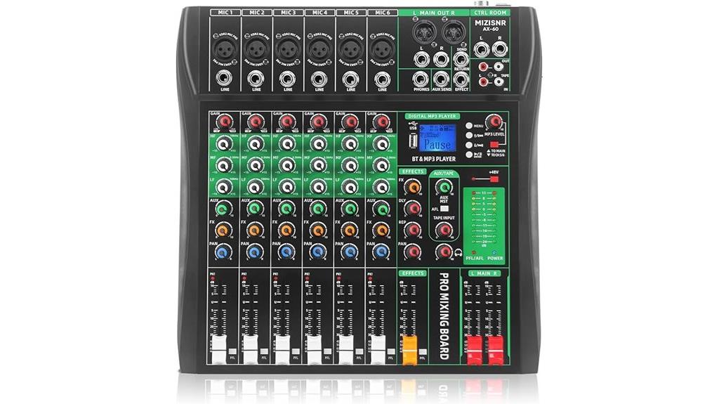 bluetooth usb recording mixer