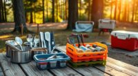 camp utensil storage solutions